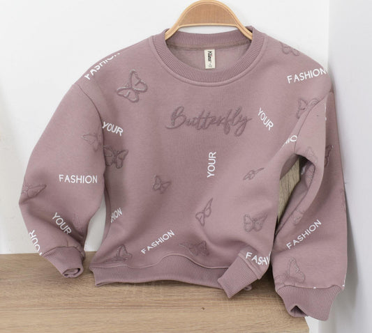 Блуза butterfly вата